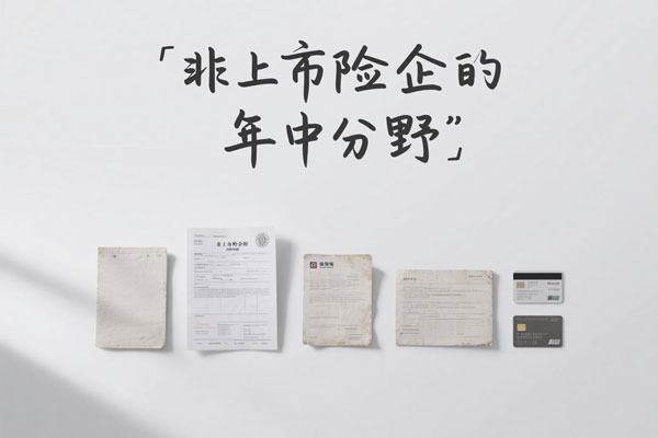 冰与火之歌：非上市险企的年中分野