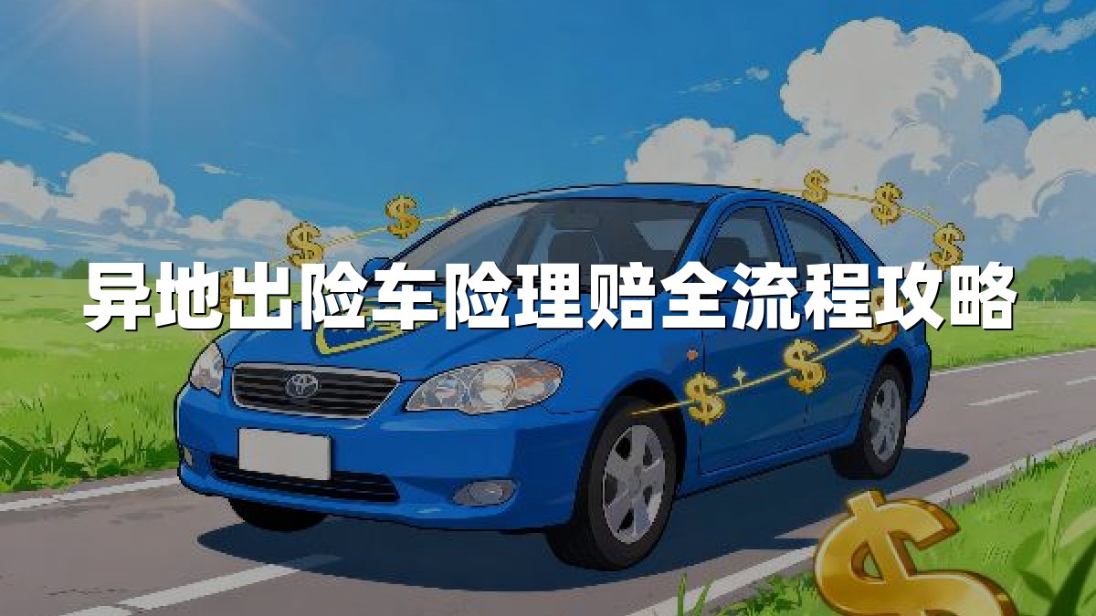 异地出险车险理赔全流程攻略