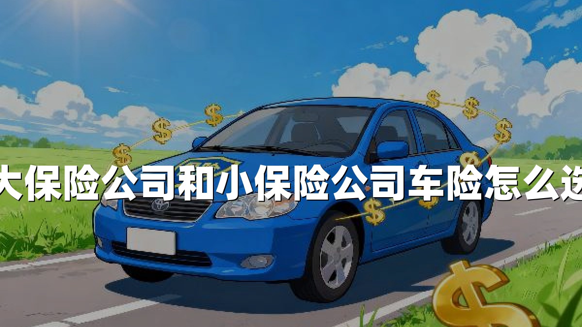 大保险公司和小保险公司车险怎么选