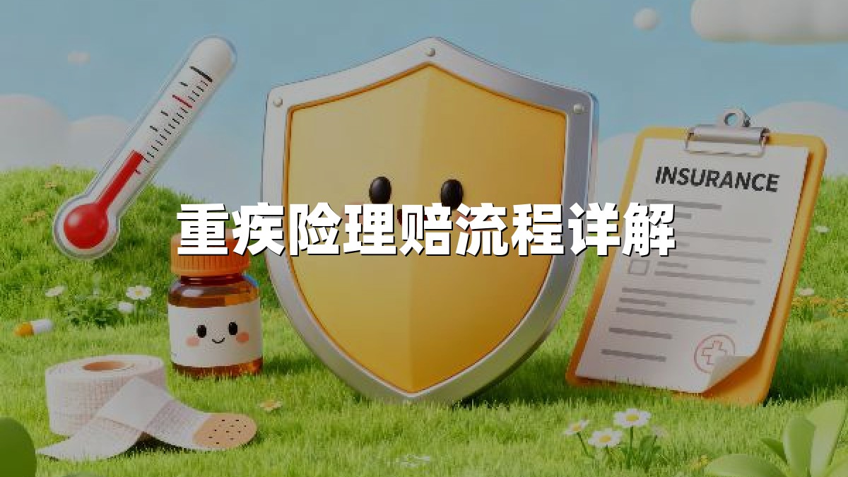 重疾险理赔流程详解