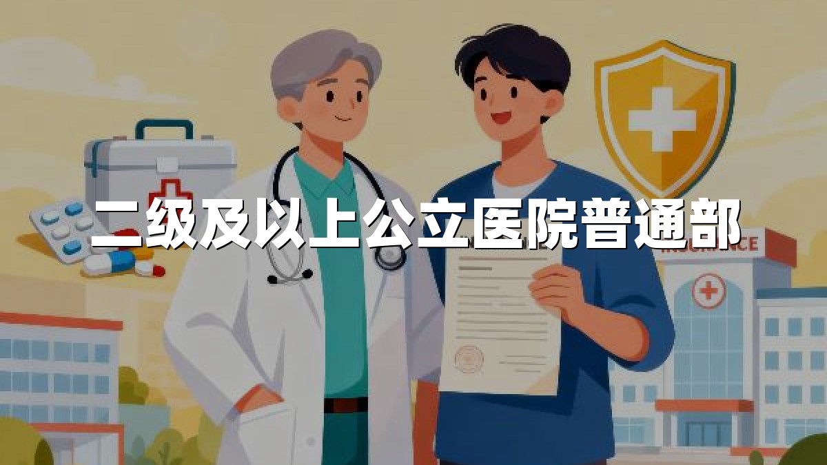 二级及以上公立医院普通部