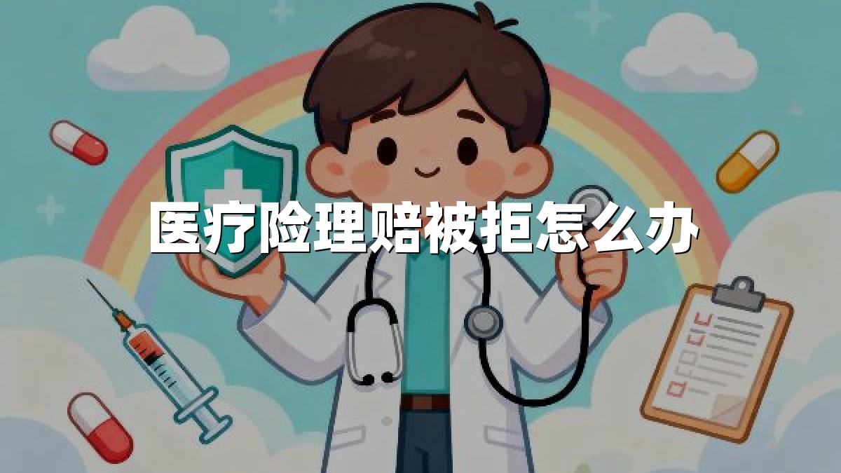 医疗险理赔被拒怎么办