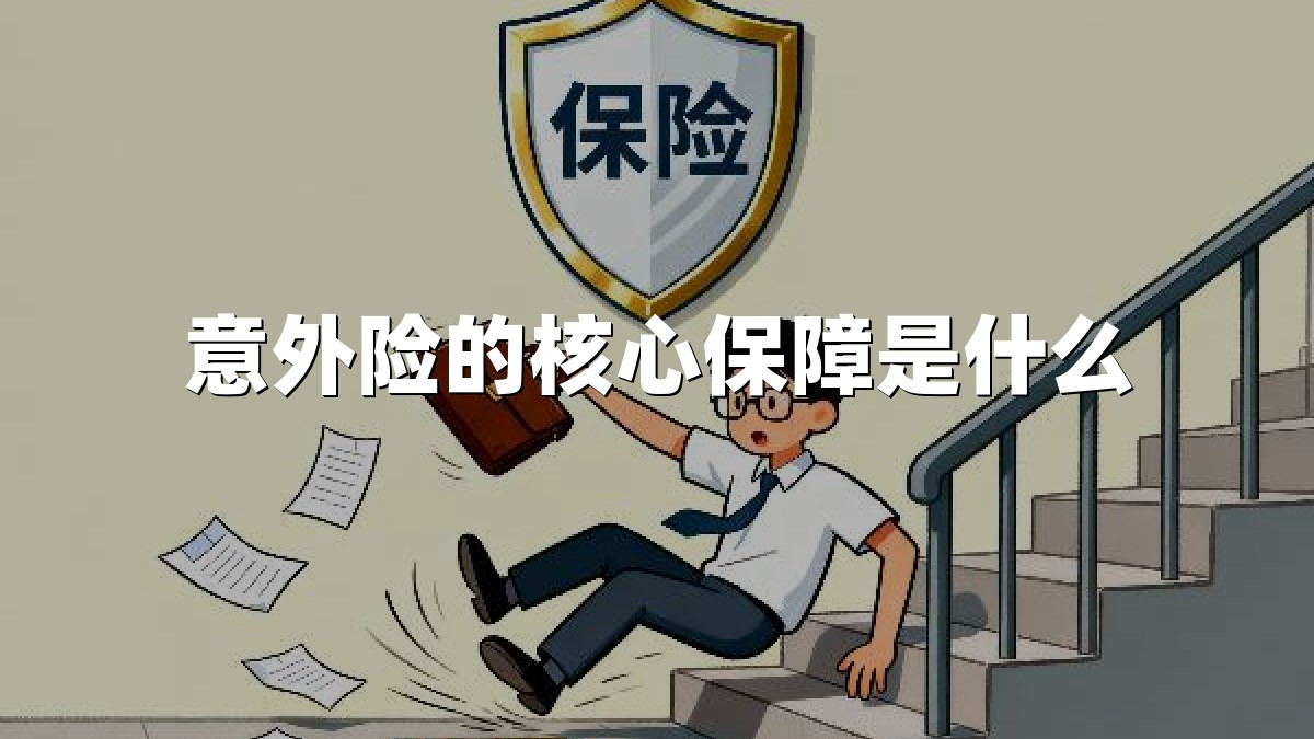 意外险的核心保障是什么
