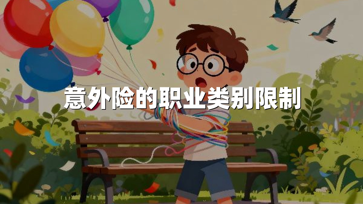 意外险的职业类别限制