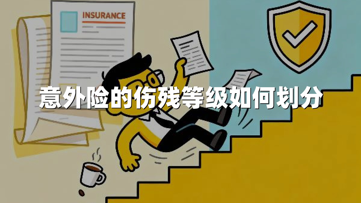 意外险的伤残等级如何划分