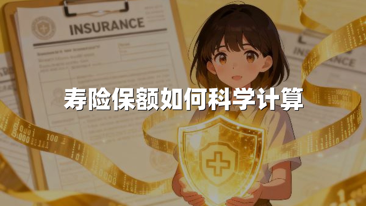 寿险保额如何科学计算