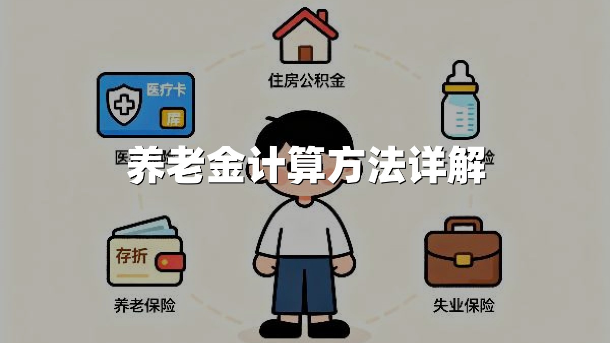 养老金计算方法详解