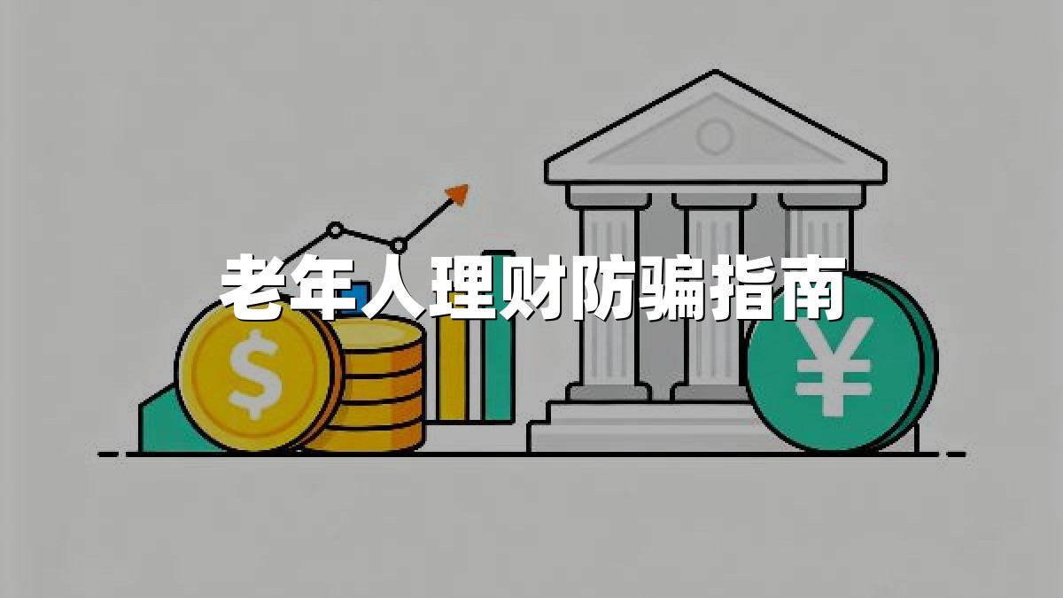 老年人理财防骗指南