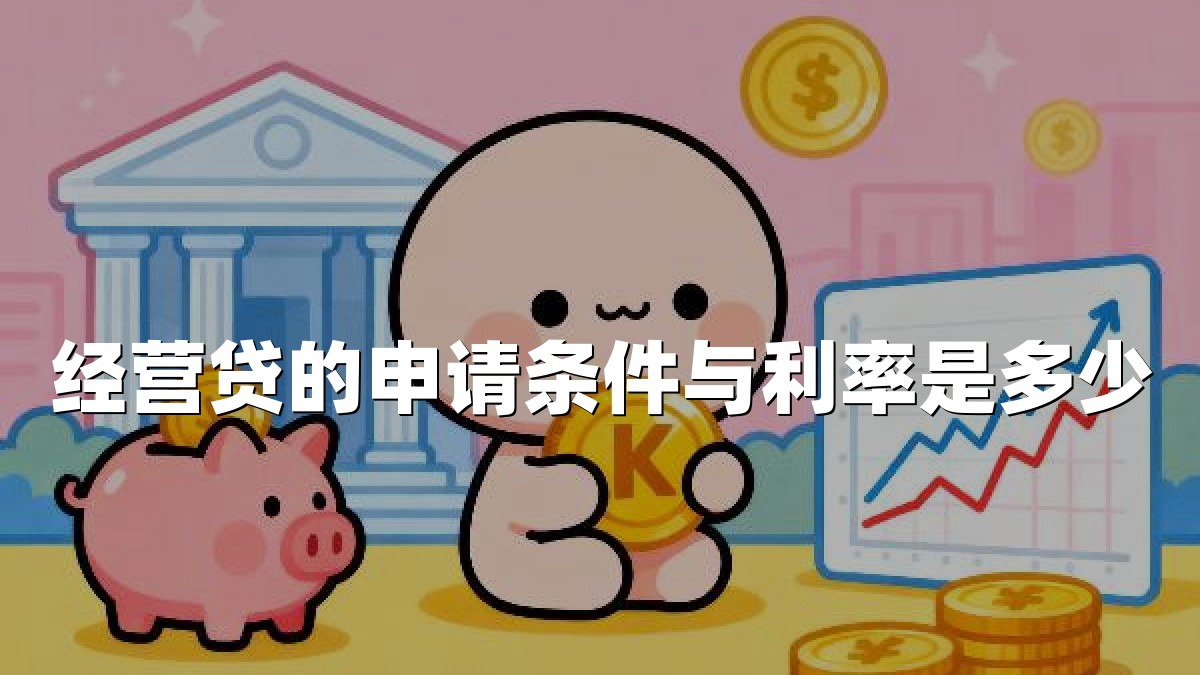 经营贷的申请条件与利率是多少