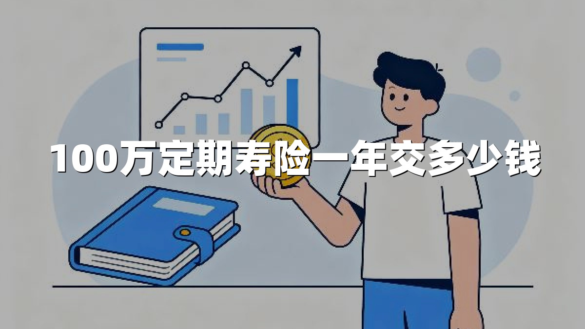 100万定期寿险一年交多少钱