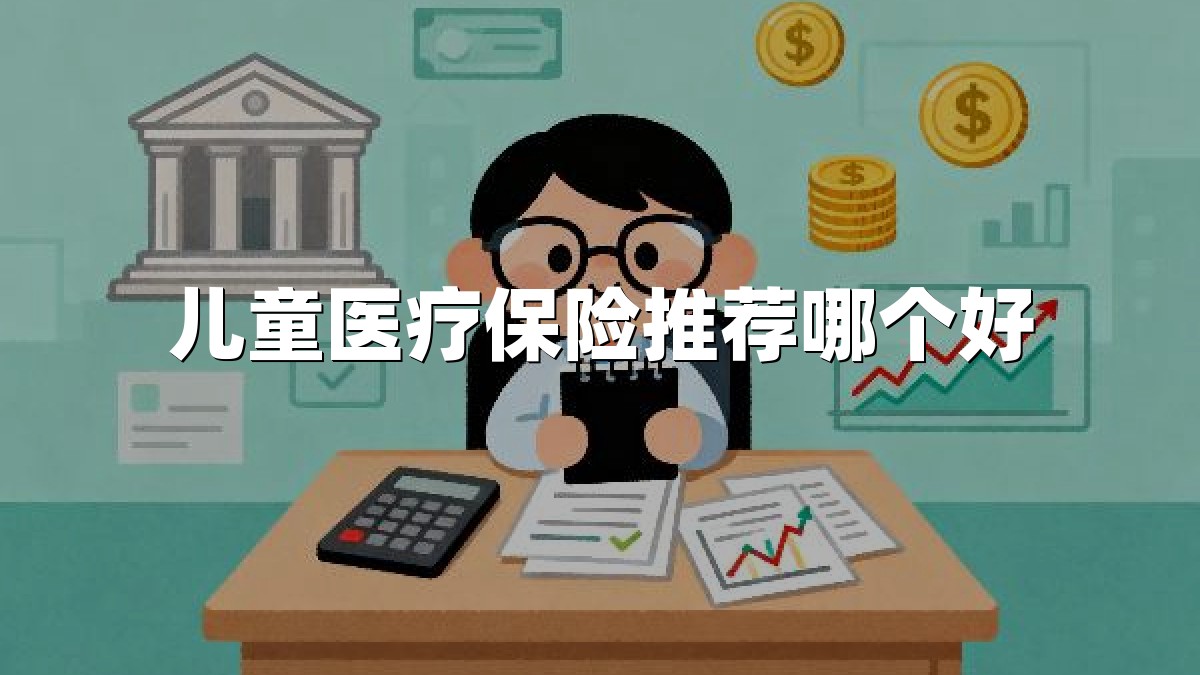 儿童医疗保险推荐哪个好