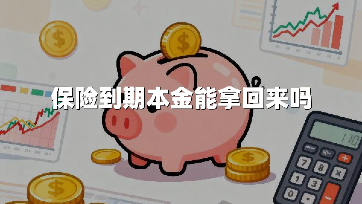 保险到期本金能拿回来吗