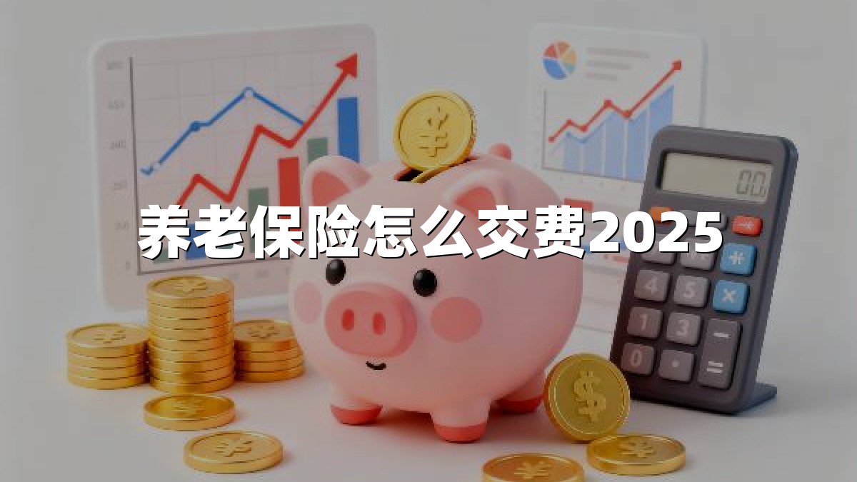 养老保险怎么交费2025