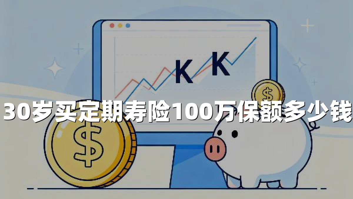 30岁买定期寿险100万保额多少钱