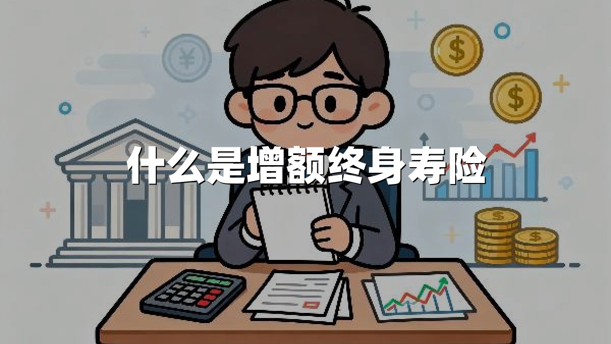 什么是增额终身寿险