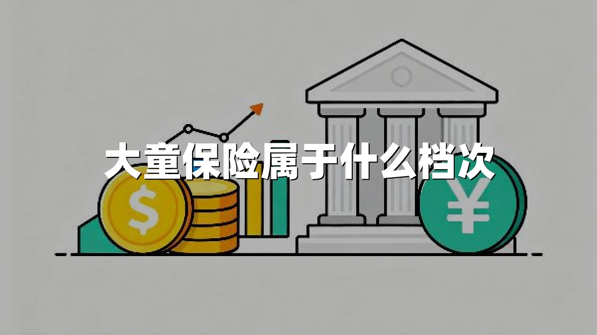 大童保险属于什么档次