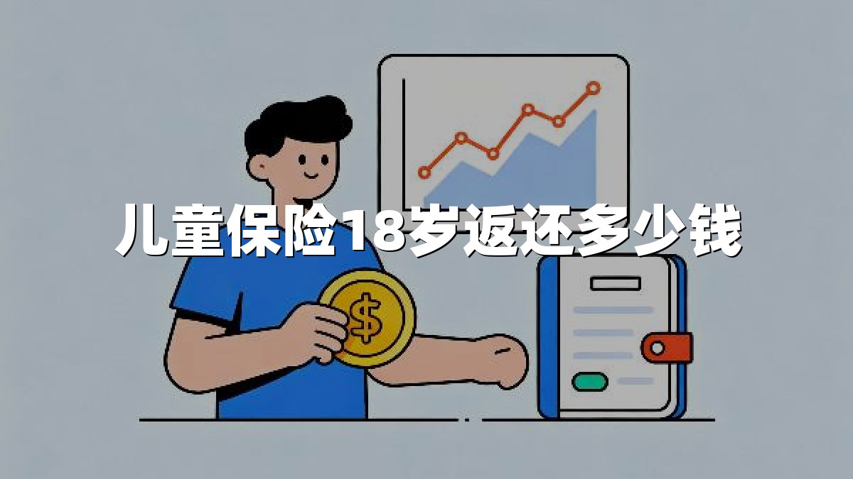儿童保险18岁返还多少钱