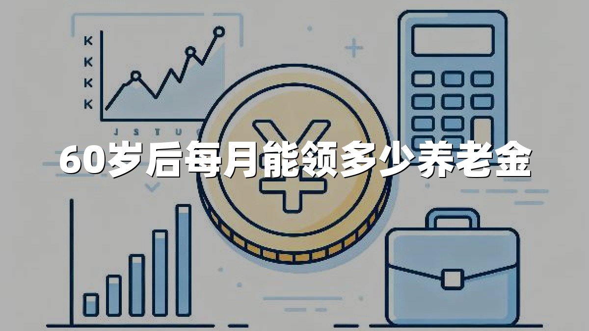 60岁后每月能领多少养老金