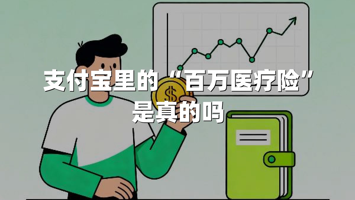 支付宝里的“百万医疗险”是真的吗