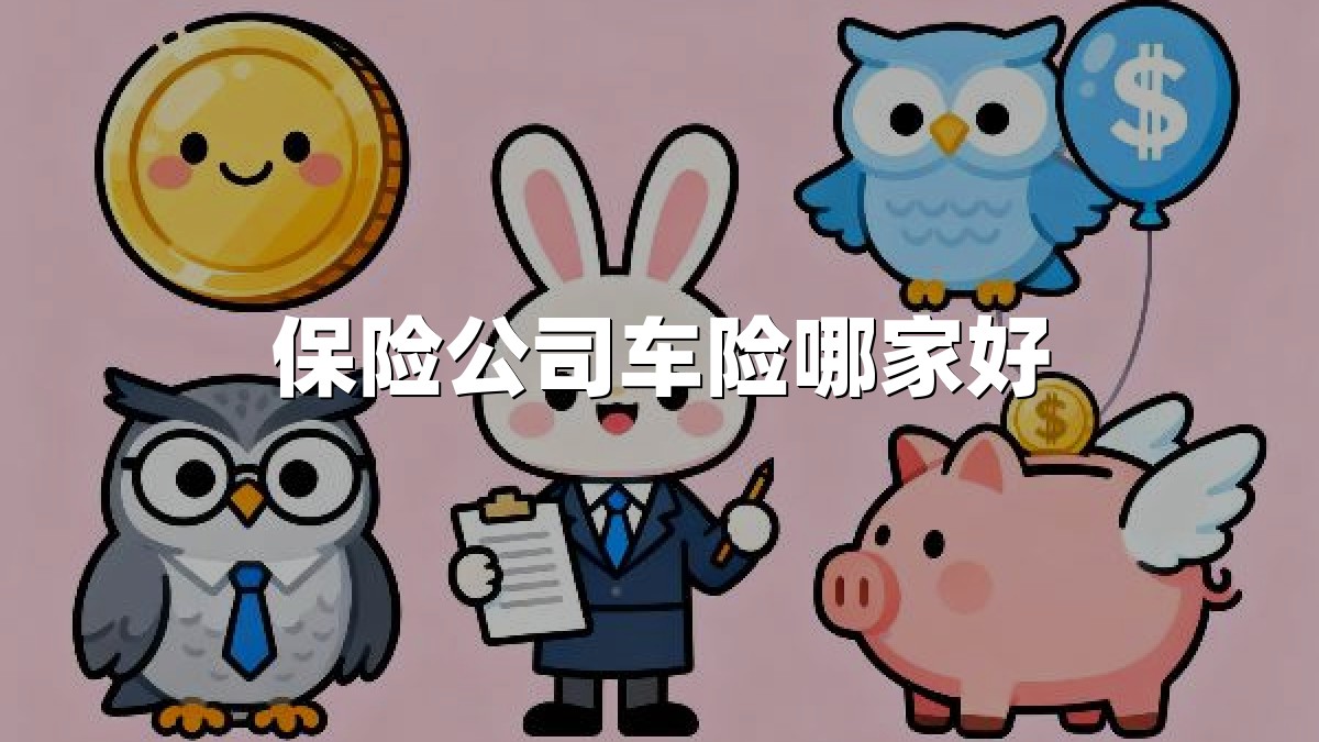 保险公司车险哪家好
