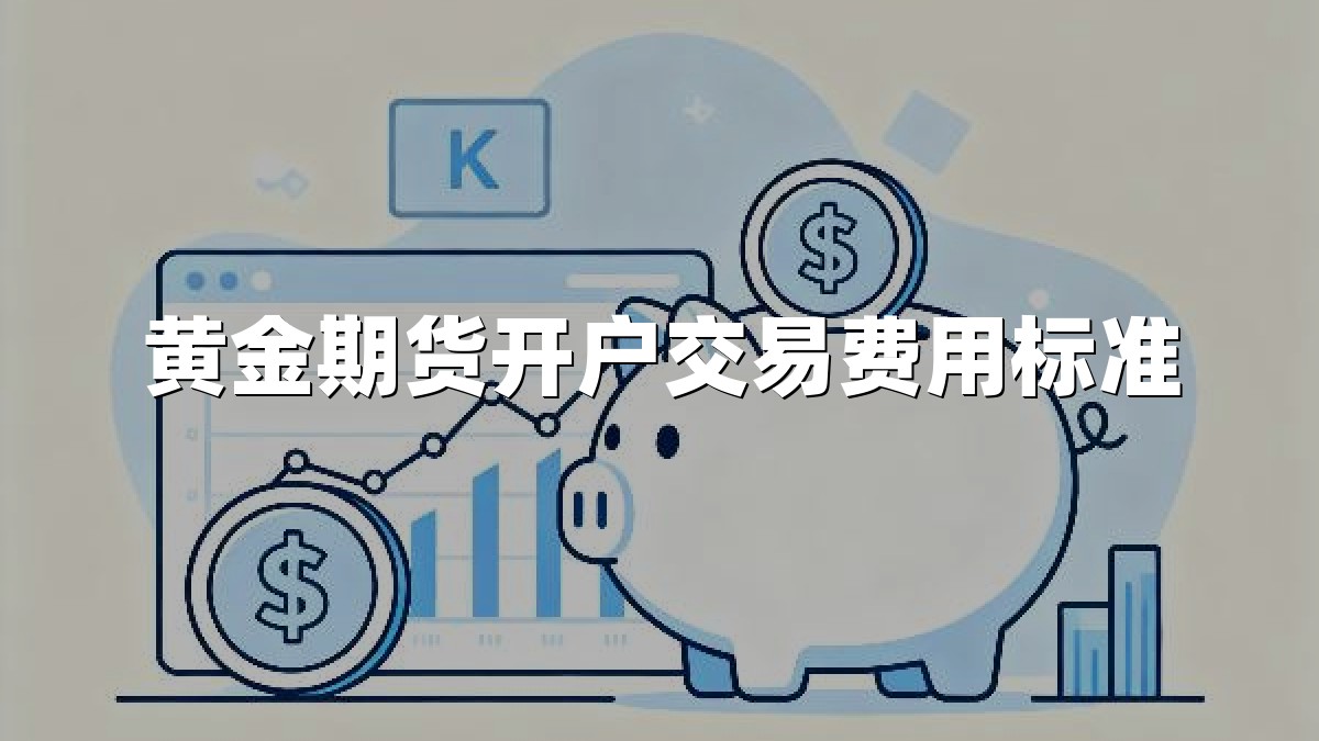 黄金期货开户交易费用标准